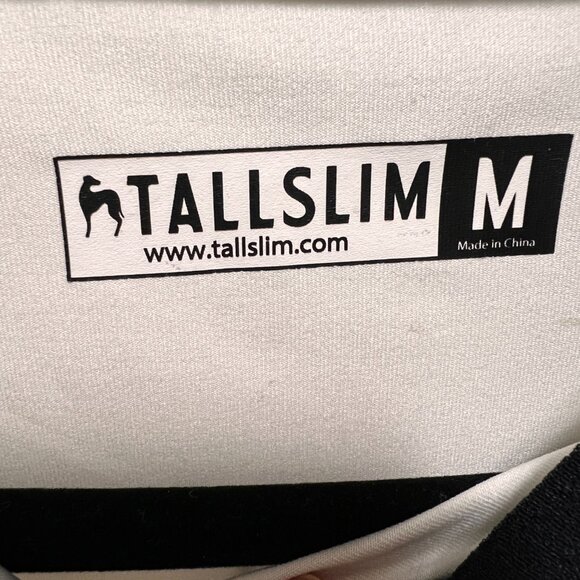 TallSlim Men's Quarter Zip Pullover Performance Shirt White M Medium - Picture 3 of 4